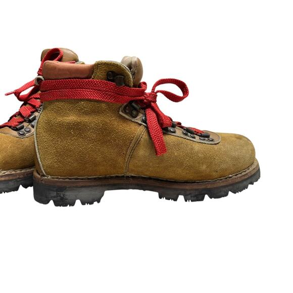 Vintage Lasco Log Master Insulated Brown Suede Leather Hiking Boots US Men's 6.5 - Picture 9 of 12